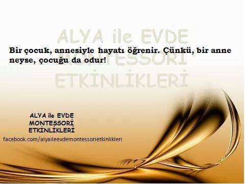 Bir Anne Neyse Çocuğu da O Olur