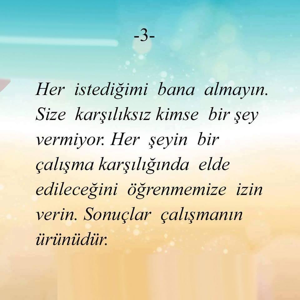 Bir Çocuğun Anne ve Babasına Mesajı