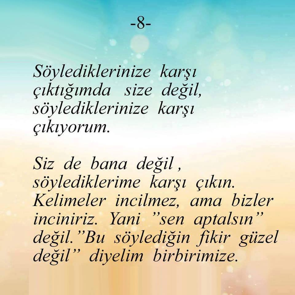 Bir Çocuğun Anne ve Babasına Mesajı