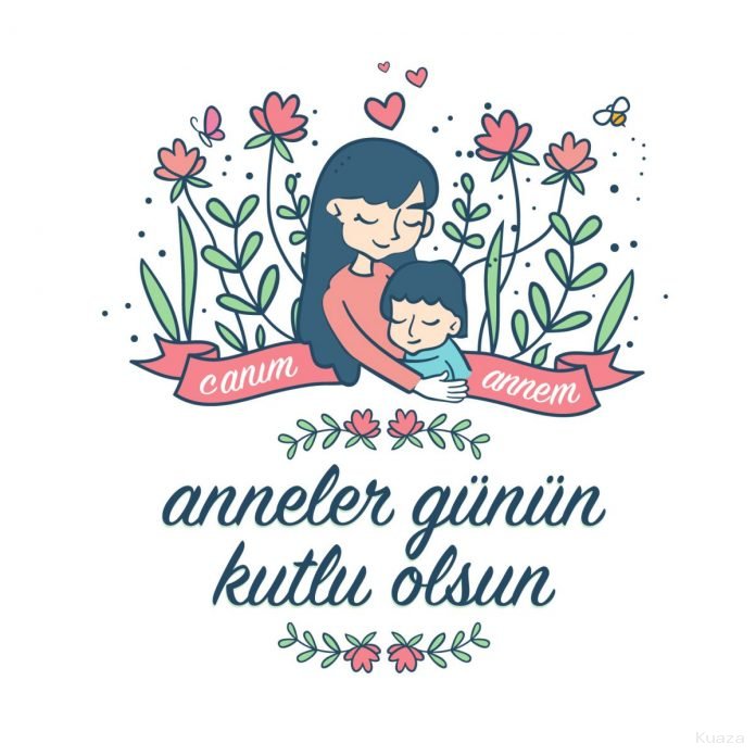Anneler Günü İle İlgili Resimli Kutlama Mesajları