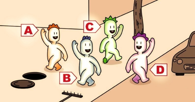 Bu Dört Arkadaştan Hangisi İlk Önce Yaralanabilir? Cevabınız Bilinçaltınızın Nasıl Bir Yer Olduğunu Yansıtacak