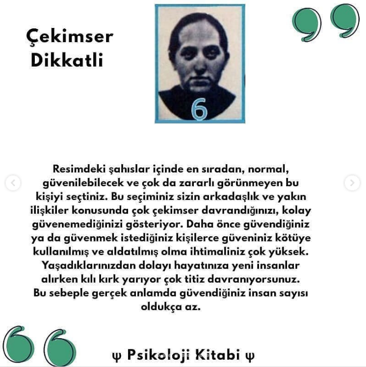 Size En Korkutucu Geleni Hangisi? Szondi Kişilik Testi İle Kendinizi Keşfedin