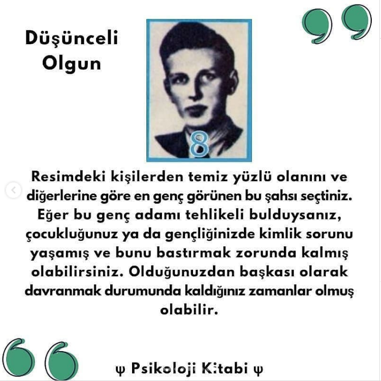 Size En Korkutucu Geleni Hangisi? Szondi Kişilik Testi İle Kendinizi Keşfedin