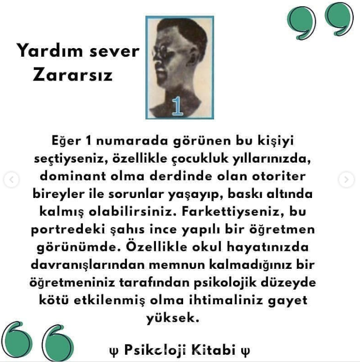 Size En Korkutucu Geleni Hangisi? Szondi Kişilik Testi İle Kendinizi Keşfedin