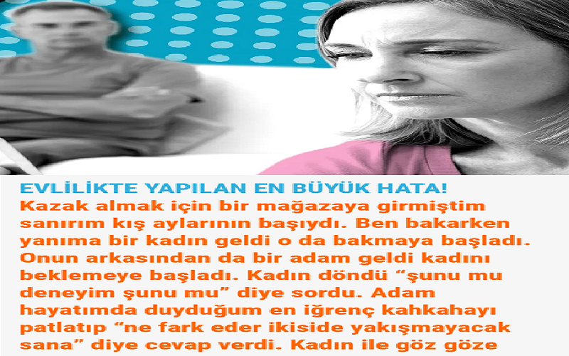 Evlilikte Yapılan En Büyük Hata