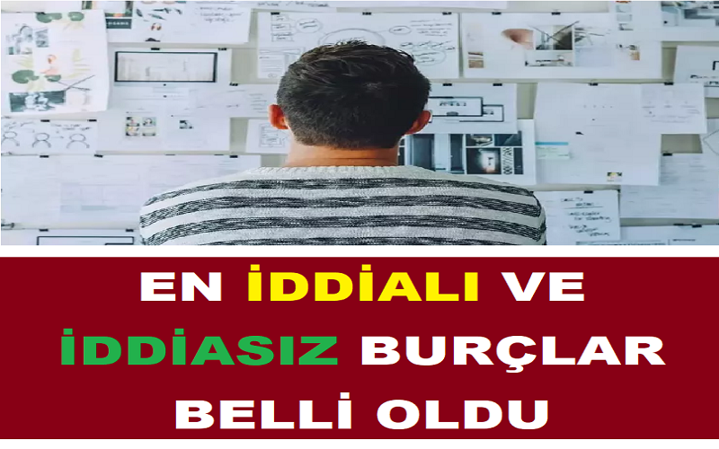 En İddialı ve İddiasız Burçlar Belli Oldu