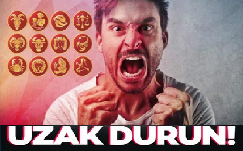 ASTROLOGLARA GÖRE DİKKAT EDİLMESİ GEREKEN EN SİNİRLİ BURÇLAR. BU BURÇLARDAN UZAK DURUN