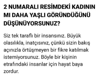 Resimdeki En Yaşlı Kadın Hangisi? Cevabınız Kişiliğinizi Ortaya Çıkarıyor