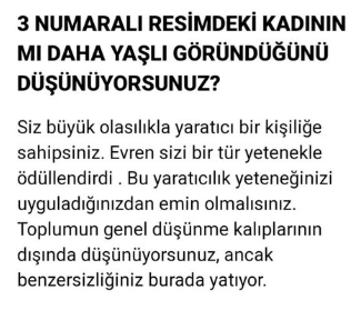 Resimdeki En Yaşlı Kadın Hangisi? Cevabınız Kişiliğinizi Ortaya Çıkarıyor