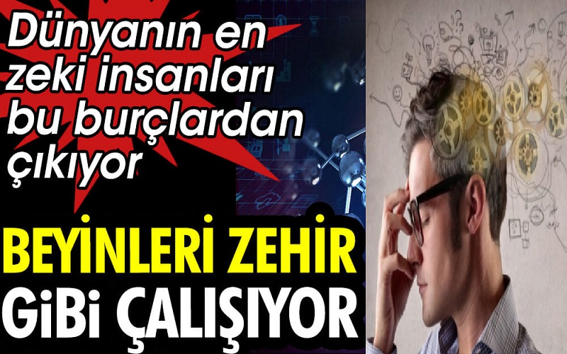 Dünyanın En Zeki İnsanları Bu Burçlardan Çıkıyor