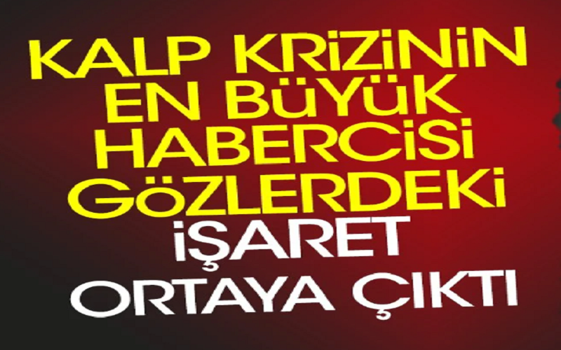 Kalp Krizinin En Büyük Habercisi Gözlerdeki İşaretle Ortaya Çıkıyor Muş! Gözlerdeki Bu İşarete Dikkat!