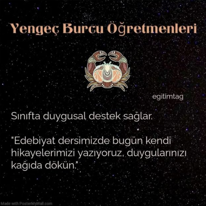 Burçlar ve Öğretmenler