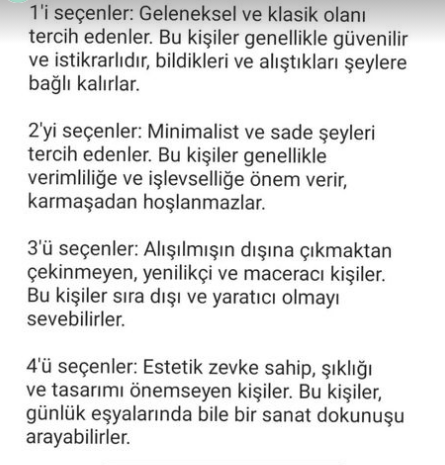 Kişilik Testi. Hangi Çatalı Kullanmayı Tercih Edersiniz