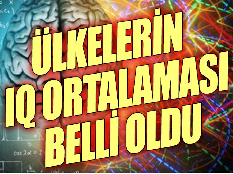 Ülkelerin IQ ortalamaları belli oldu:  Türkler kaçıncı sayıda? İşte Türk insanının zeka seviyesi!