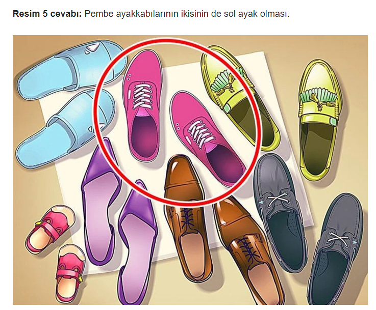 Bu Resimlerdeki Mantık Hatalarını Bulun