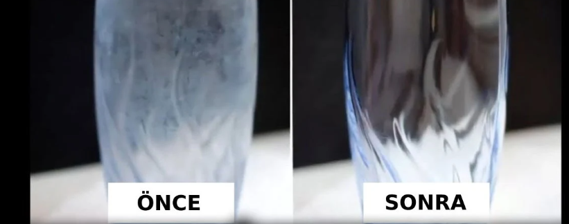 Matlaşan ve kireçlenen bardakları temizlemenin en kolay yolu