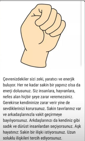Yumruğunuzun Şekli Kişilik Özelliklerinizi Açığa Çıkarıyor!  İşte Yumruğunuzun Şekline Göre  Kişilik Testi