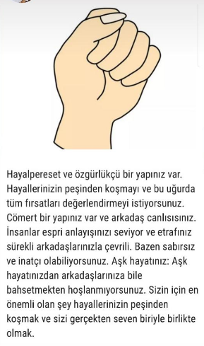 Yumruğunuzun Şekli Kişilik Özelliklerinizi Açığa Çıkarıyor!  İşte Yumruğunuzun Şekline Göre  Kişilik Testi