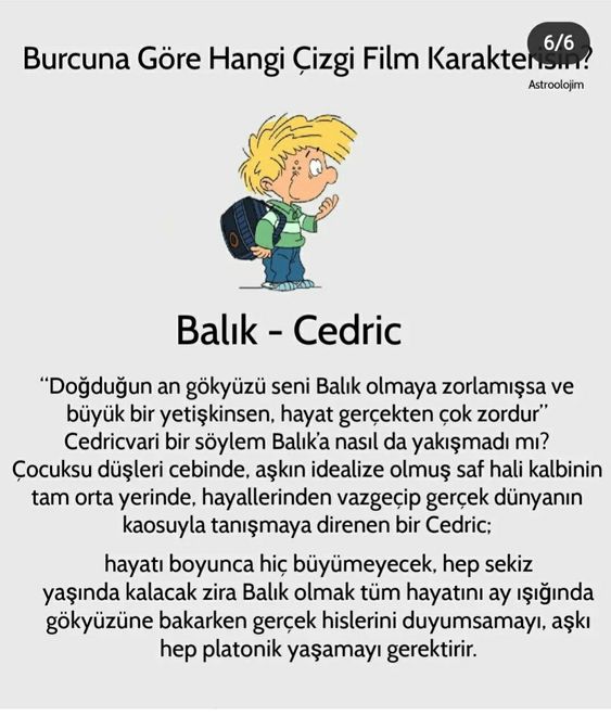 Burcuna Göre Hangi Çizgi Film Kahramanısın?