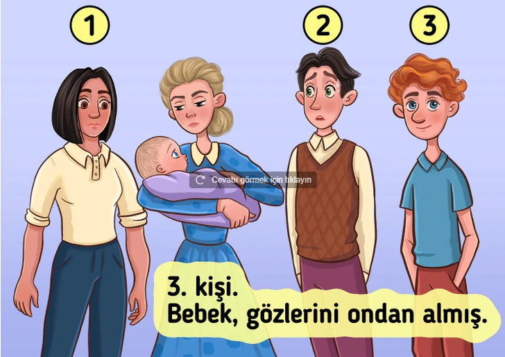 Cevabını söylemeden önce çok daha dikkatli bakmamıza neden olabilecek bilmece