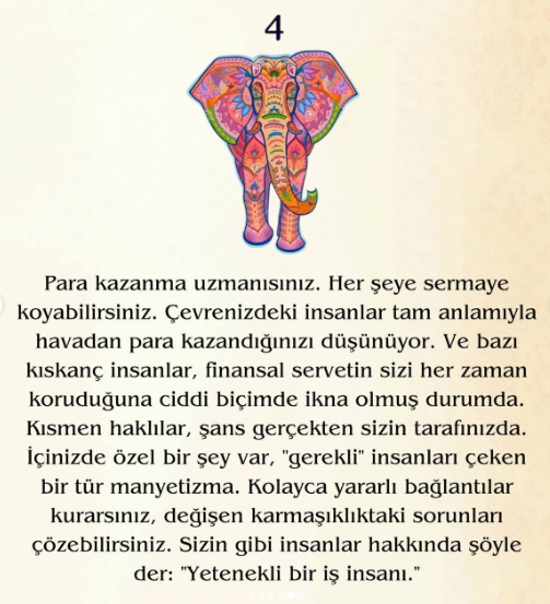 Bir Fil Seçin Ve Doğuştan Gelen Gücünüzü Keşfedin