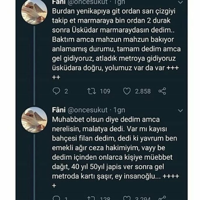 Metroda Yaşlı Bir Amcaya Denk Gelen Kişinin Tüyleri Diken Diken Eden Floodu