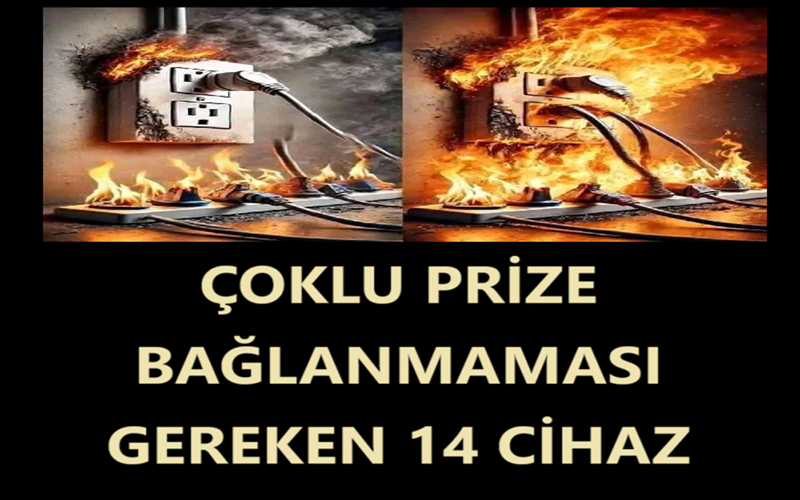 Çoklu Prize Bağlanmaması Gereken 14 Cihaz