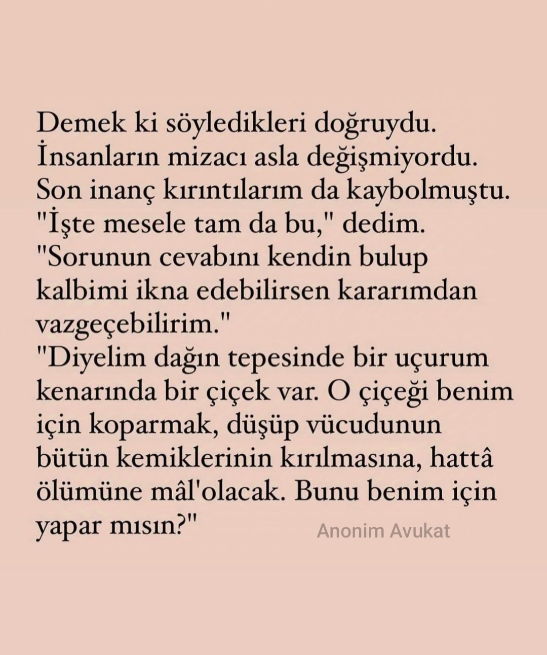Gerçek Aşkın Ne Olduğunu Çok Müthiş Anlatan Bir Flood.. Mutlaka Okumanızı Öneririm 