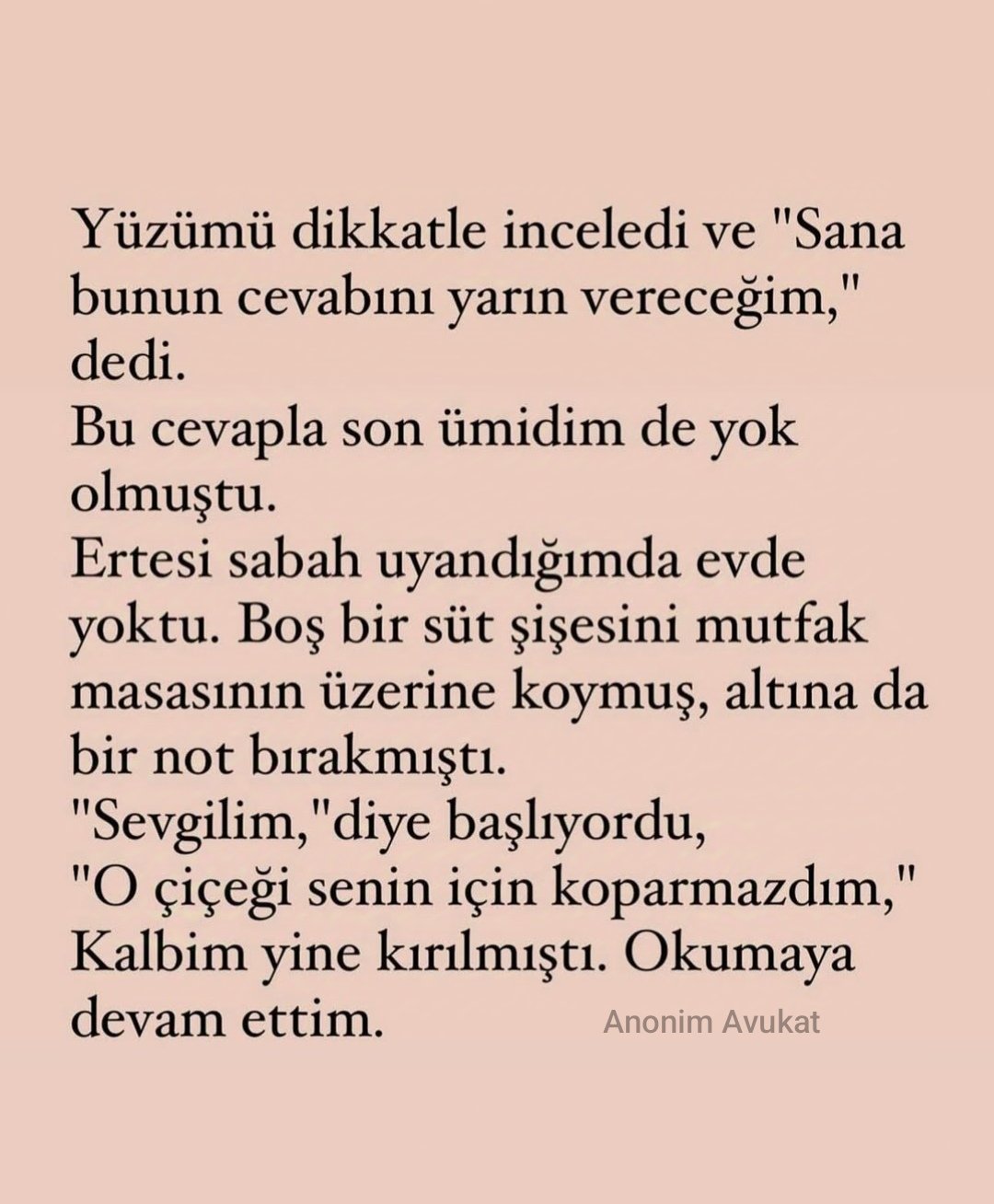 Gerçek Aşkın Ne Olduğunu Çok Müthiş Anlatan Bir Flood.. Mutlaka Okumanızı Öneririm 