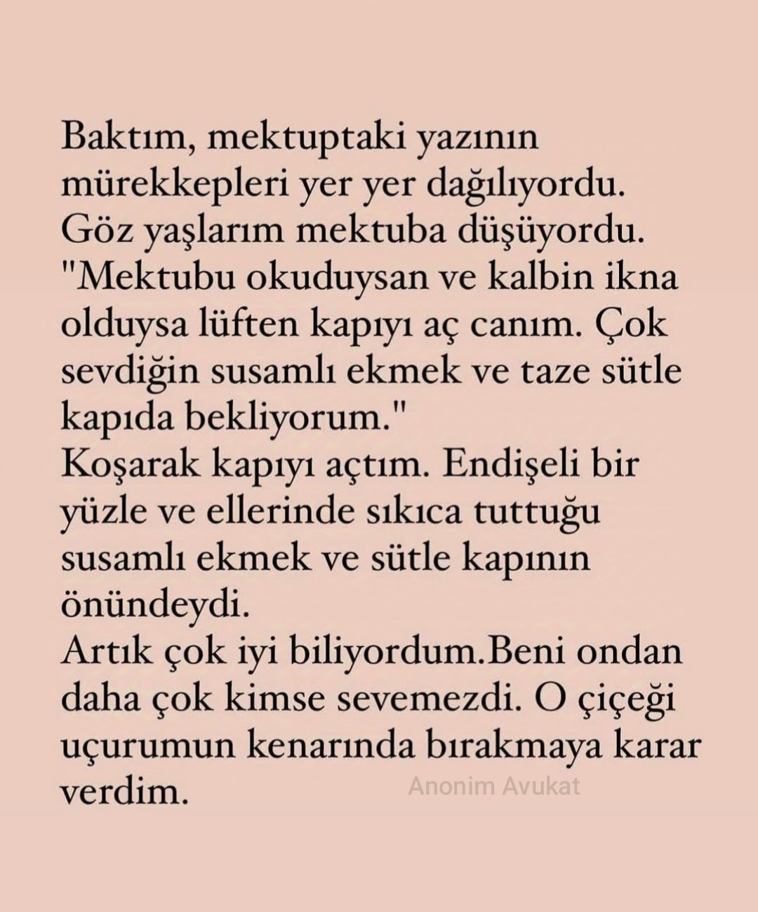 Gerçek Aşkın Ne Olduğunu Çok Müthiş Anlatan Bir Flood.. Mutlaka Okumanızı Öneririm 