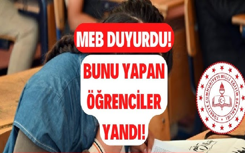 Bunu Yapan Öğrenciler Yandı
