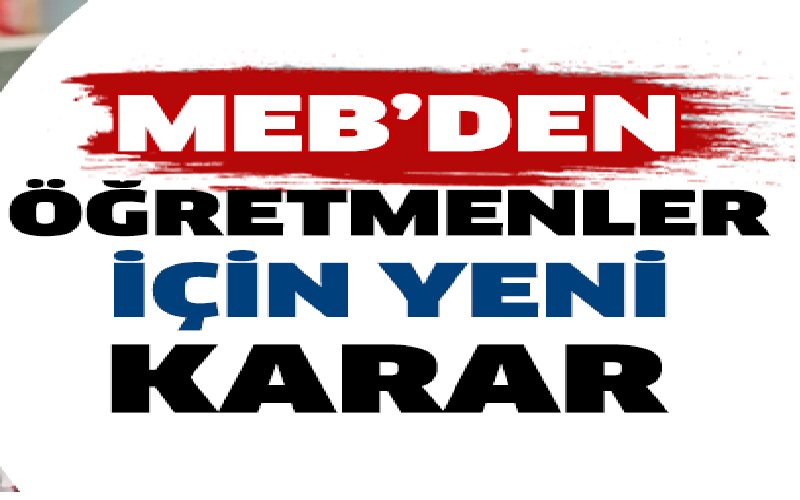 MEB'den Öğretmenlere Kıyafet Uyarısı