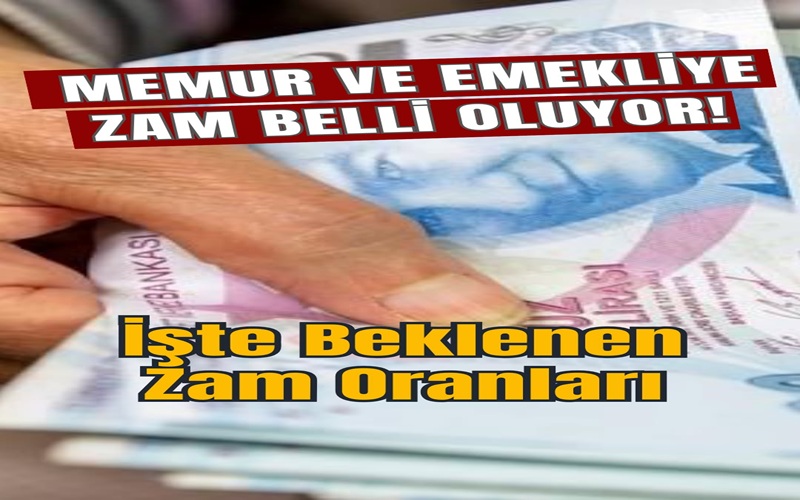 Memur ve Emekli'ye Zam Belli Oluyor: İşte Beklenen Zam Oranları!
