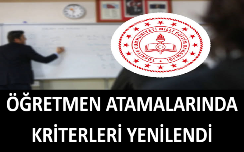 Öğretmen Atamalarında Kriterleri Yenilendi