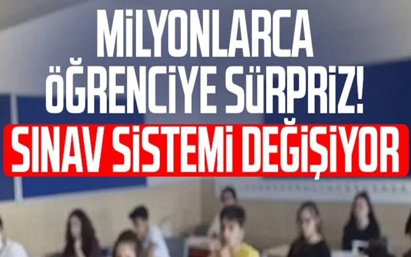 Okullarda Sınav Sistemi Değişiyor