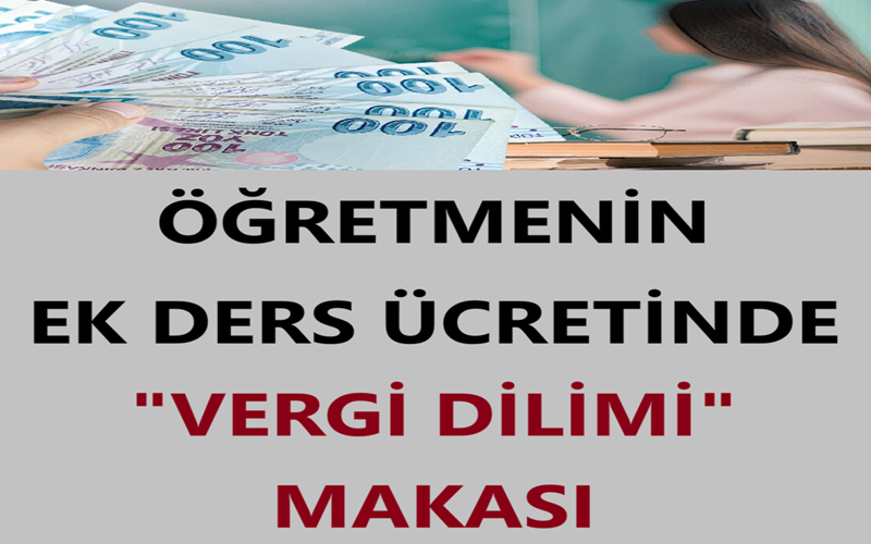 Öğretmenin Ek Ders Ücretinde 