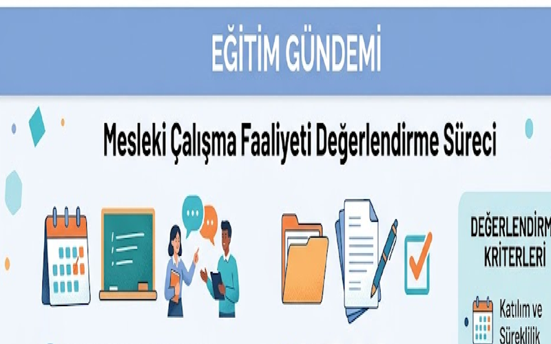 Mesleki Çalışma Faaliyeti Değerlendirme Süreci