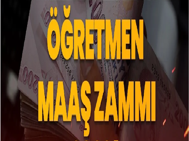 Resmi Çizelgeye Göre Temmuz Ayı Tüm Kademelerde Öğretmen Maaşı